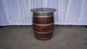 Wine Barrel Table