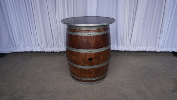 Wine Barrel Table