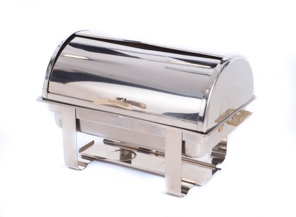Roll Top Rectangular Chaffer 8QT