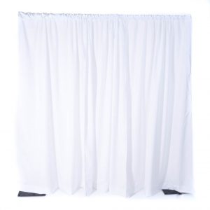 White Pipe & Drape 8' and 16' (Per FT)