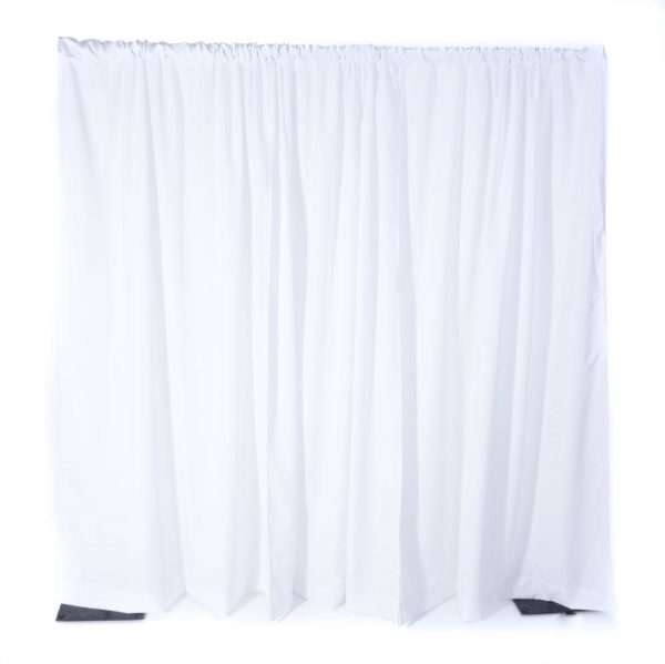 White Pipe & Drape 8' and 16' (Per FT)