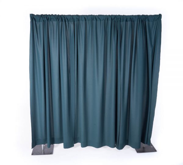 Green Pipe & Drape 8' (Per FT)