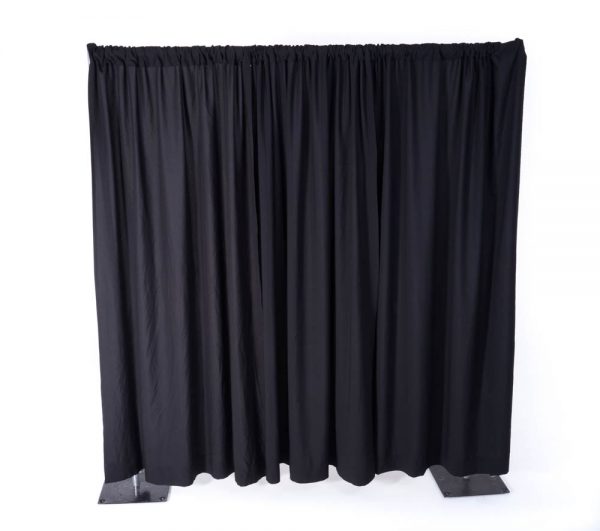 Black Pipe & Drape 8' and 16' (Per FT)