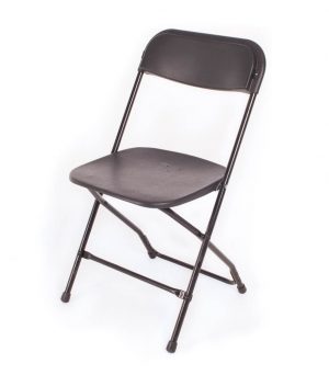 Black Folding Chair