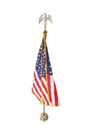 American Flag with Stand