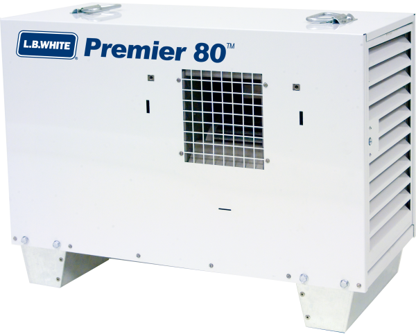 White Heater (80000BTU w/40LBS Propane)