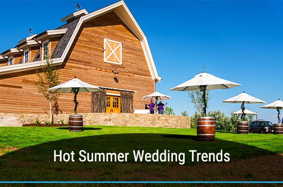 Top 5 Summer Wedding Trends