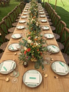 Picnic Style Seating