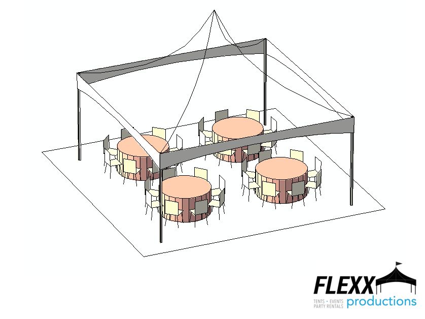 20×20-Frame-Tent-Basic-Layout-3D