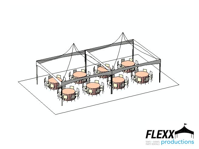 20×40-Frame-Tent-Basic-Layout-3D