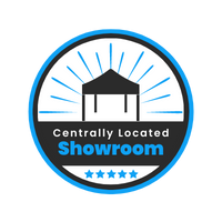 centrally-located-showroom-badge Centrally located showroom trust badge