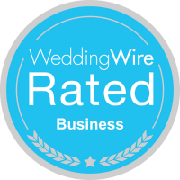 wedding-wire Wedding Wire-Rated Business badge