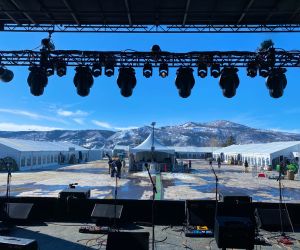 Staging and other rentals for festivals