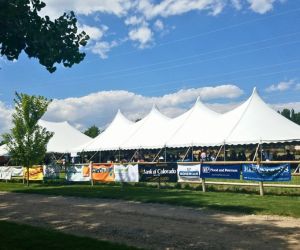 Frame tent rentals for nonprofit events