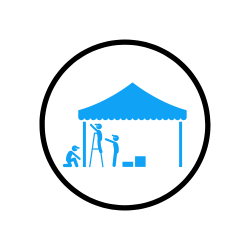 plan-setup-and-breakdown event setup and breakdown icon