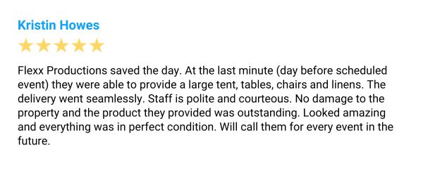 flexx-review-kristin-howes Five-star Google review from Kristin Howes